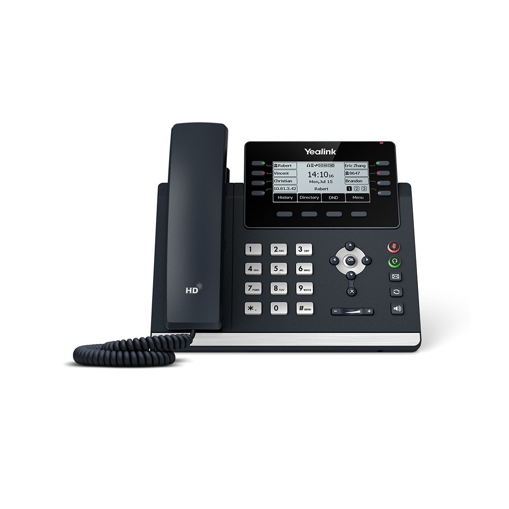 Yealink SIP-T43U IP phone Grey 12 lines LCD Wi-Fi